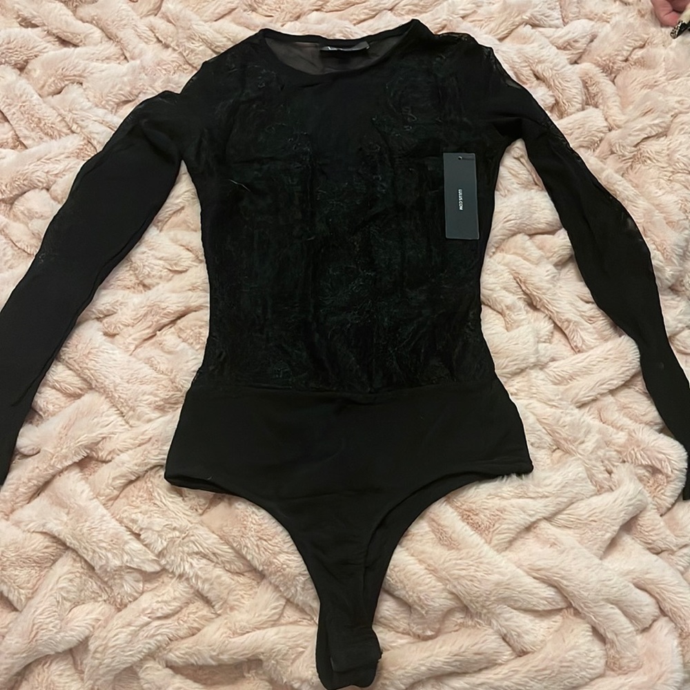 Lulus black bodysuit